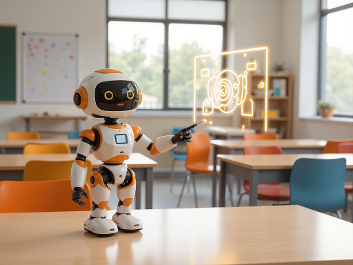 学生在AI编程训练营学习场景，年轻学生专注编程学习，现代化教室环境，体现专业教育氛围